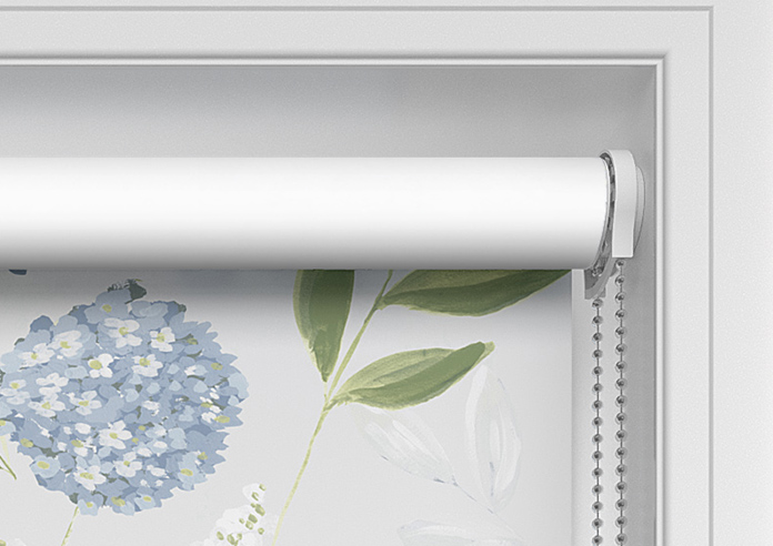 Hydrangea, Sky Blue - Twist&Fit Roller Blind - Image 11